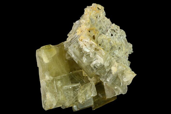 Tabular Barite Crystal Cluster with Phantoms - Peru #169107